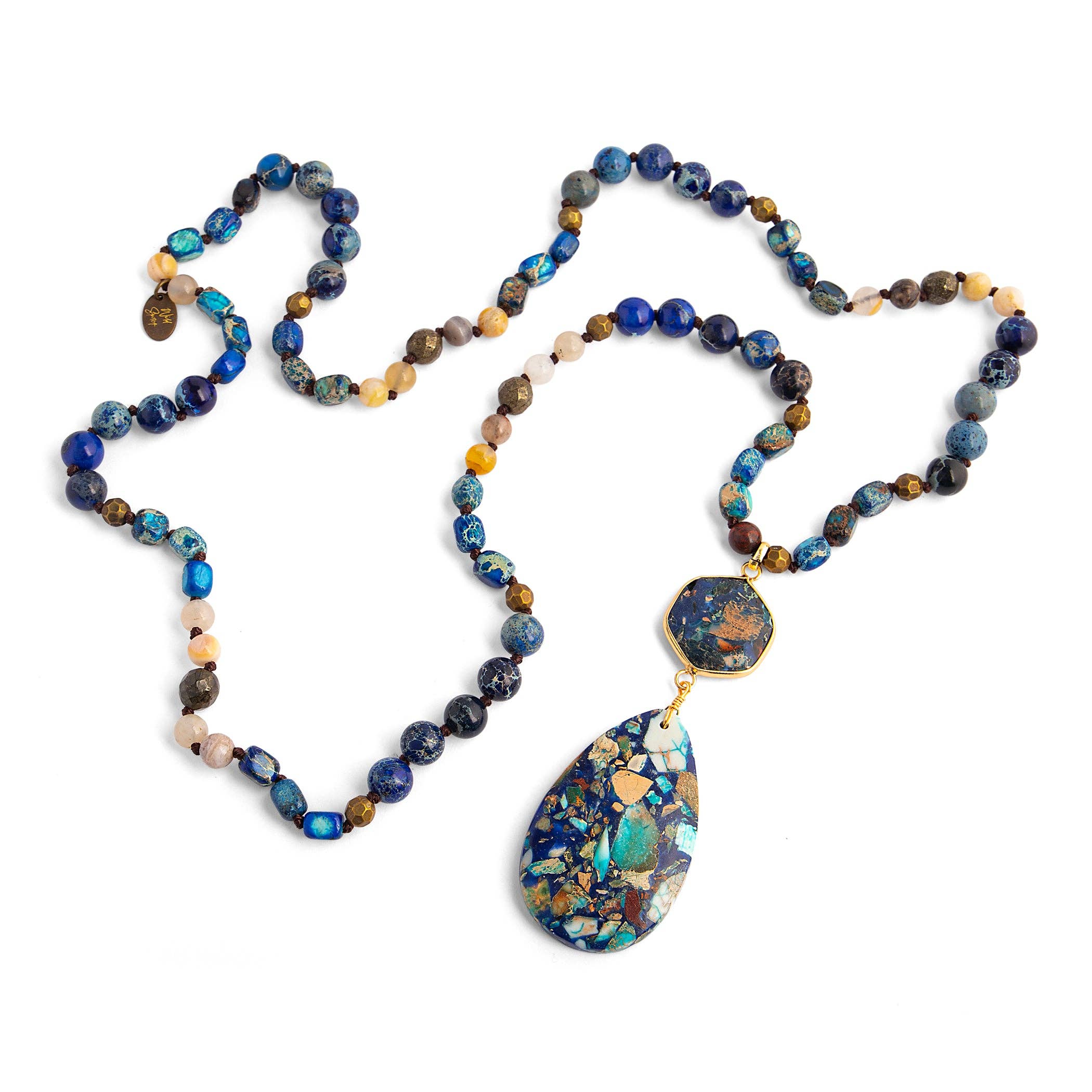 The Blue Jasper Necklace