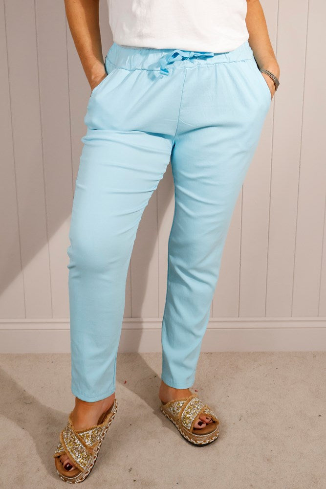 Light Blue Magic Trousers