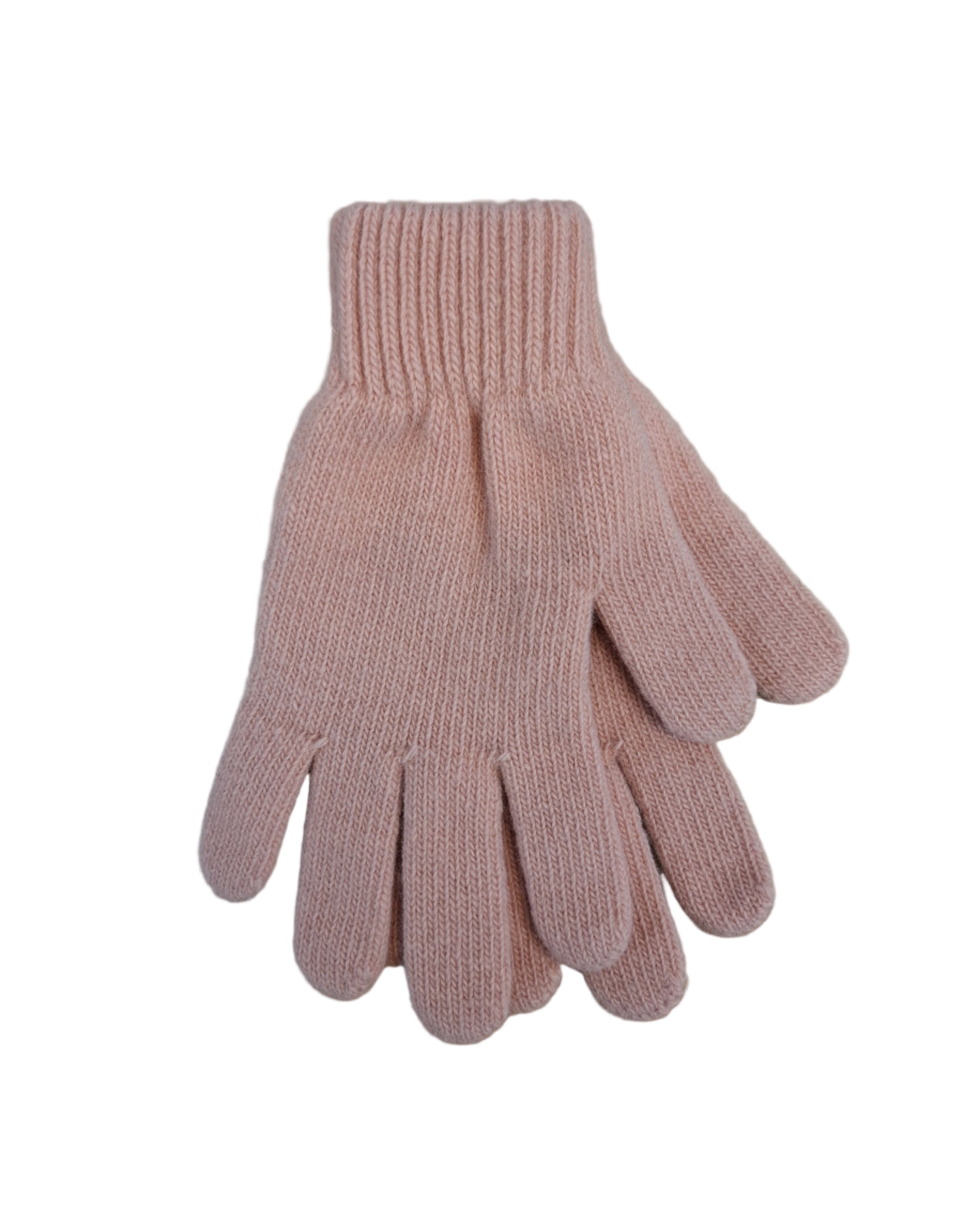 Pink glove on a wooden surface