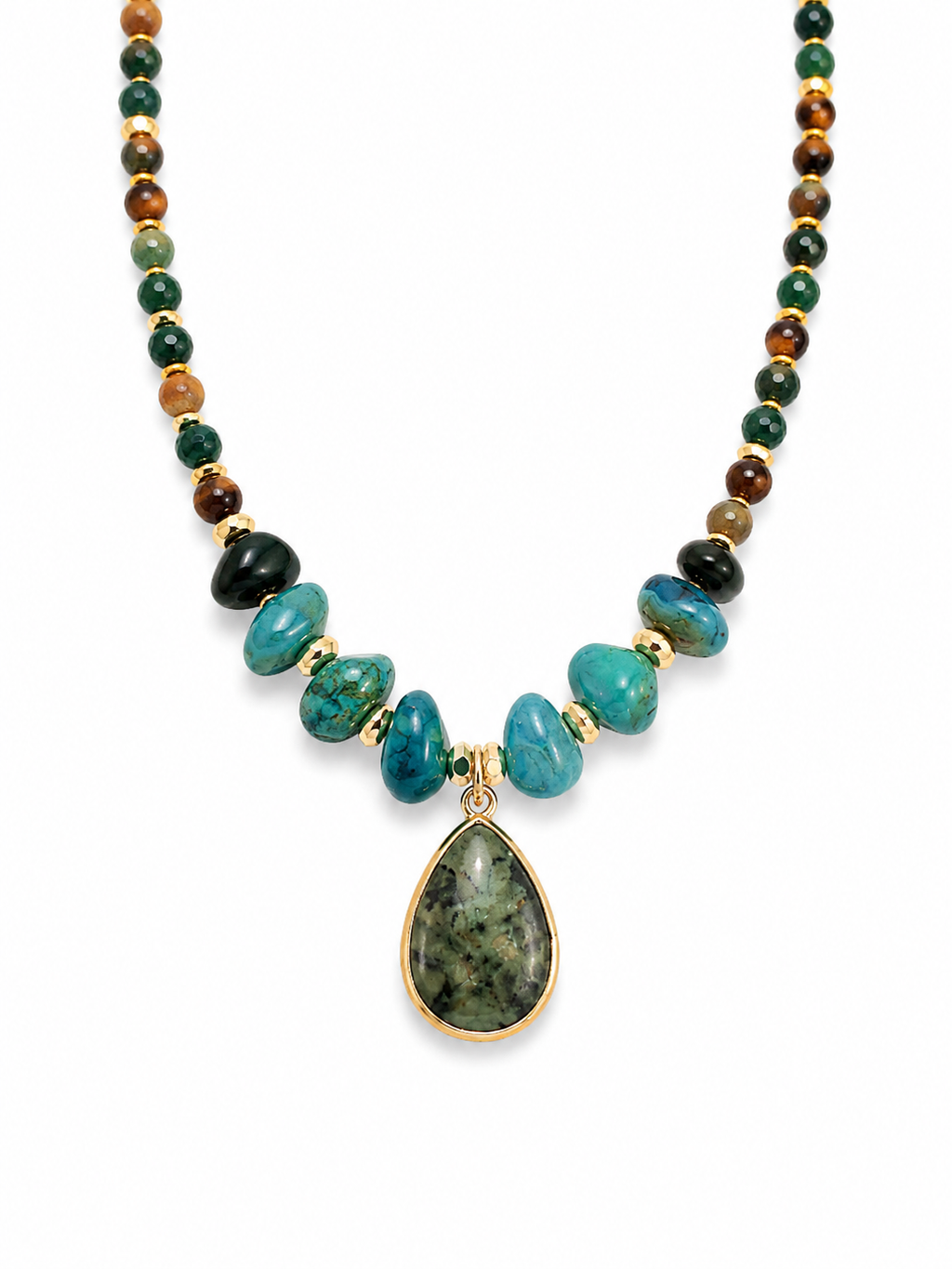 Green Emerald Enchantment Necklace