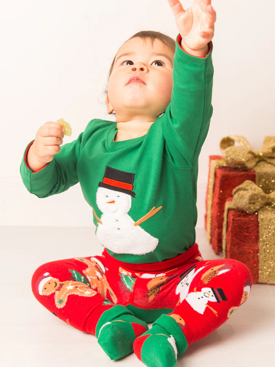 Snowman Festive Top