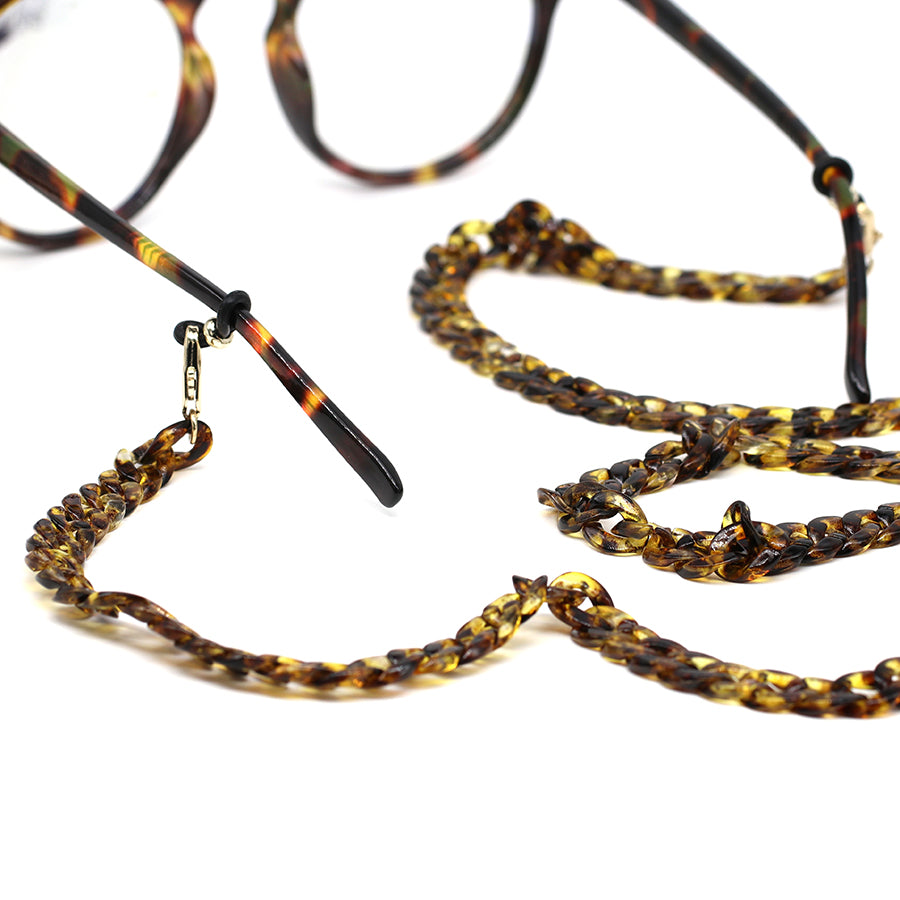 Tortoiseshell Chain Sunglasses Strap