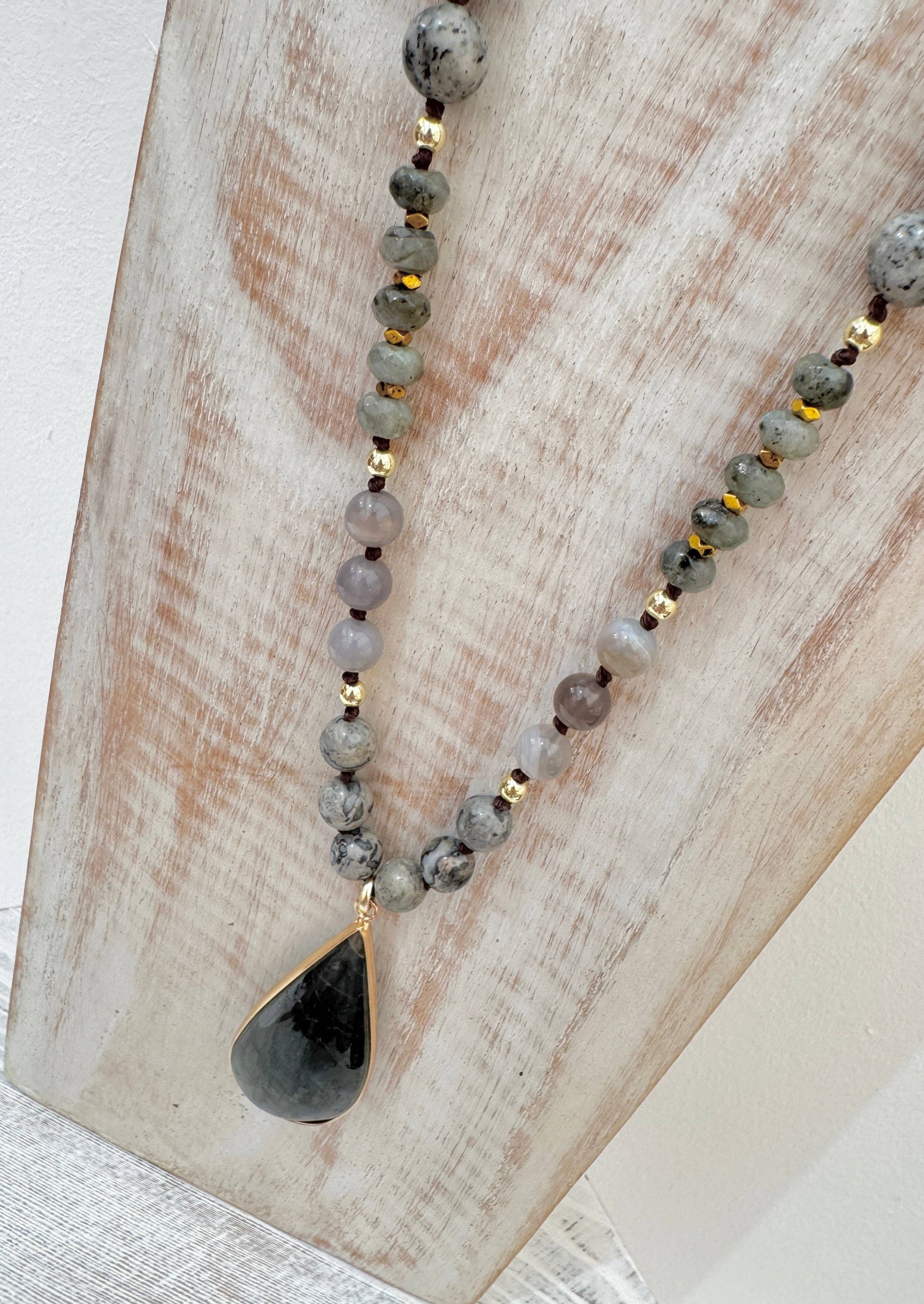 Urban Glamour Labradorite Necklace