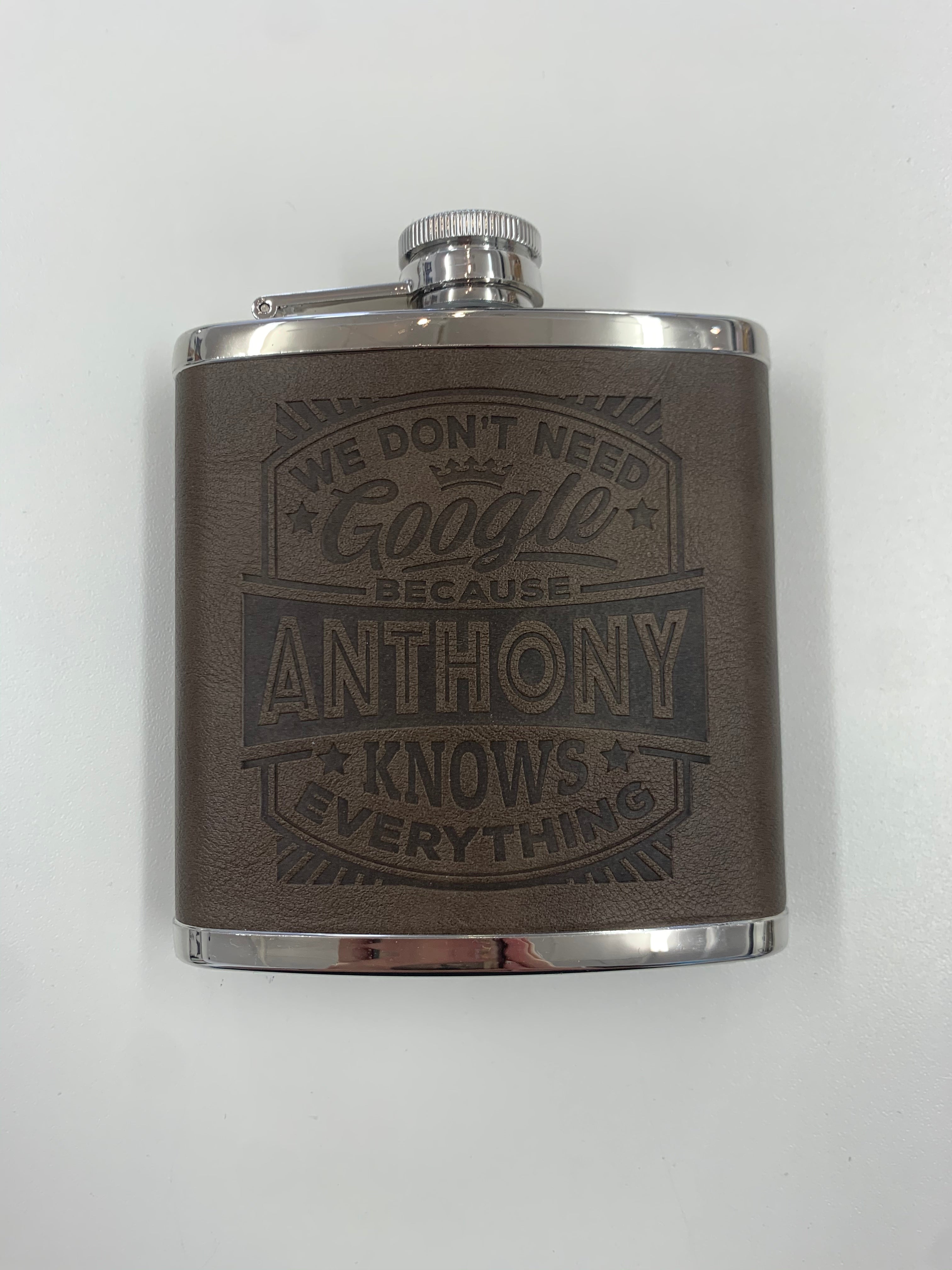 Personalised Hip Flask For Men