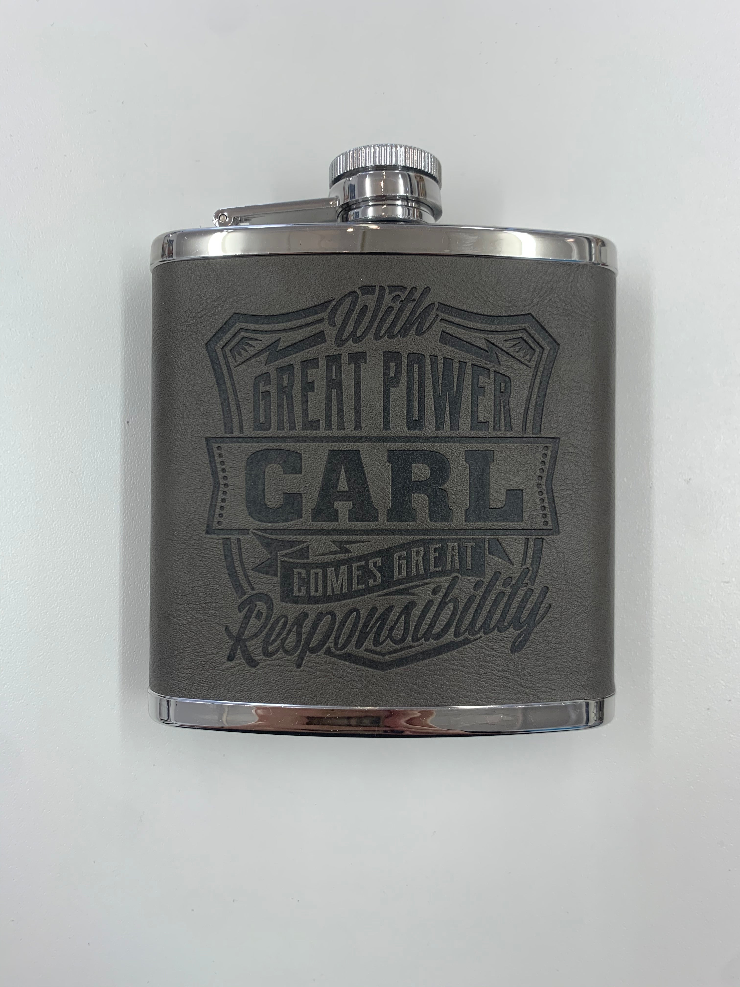 Personalised Hip Flask For Men