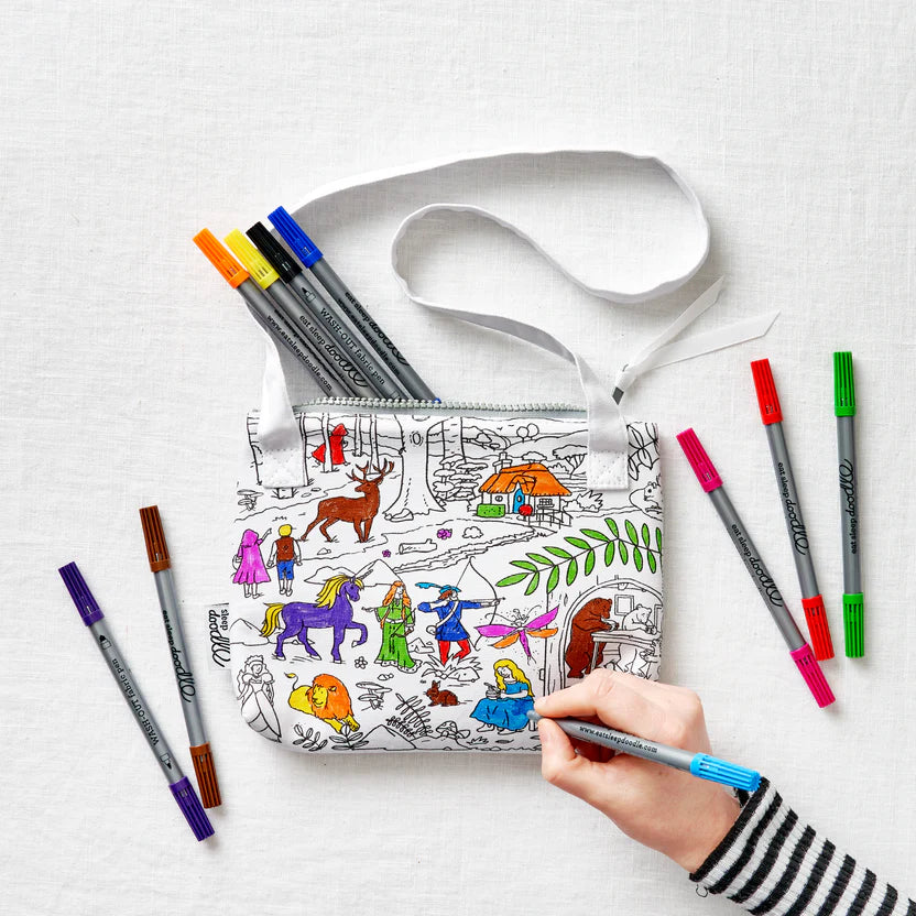 Fairytales and Legends Crossbody Colouring Bag