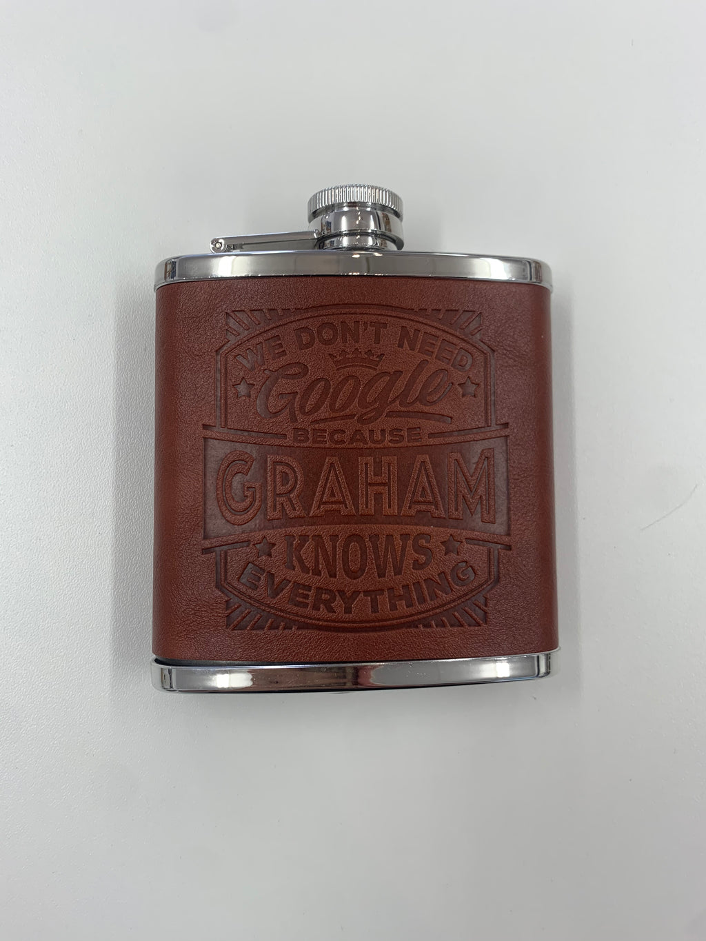 Personalised Hip Flask For Men