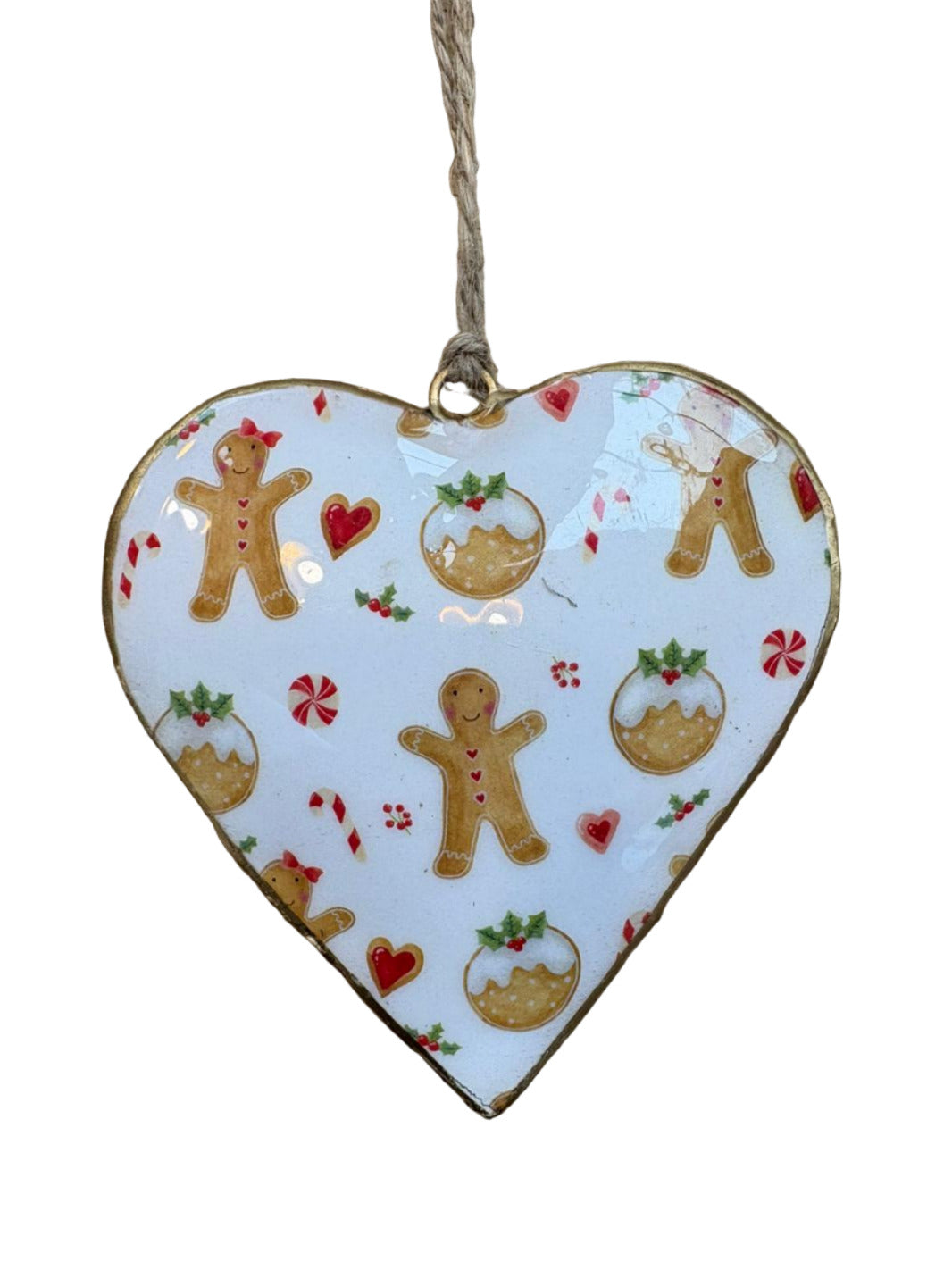 Christmas Heart Hanging Decoration