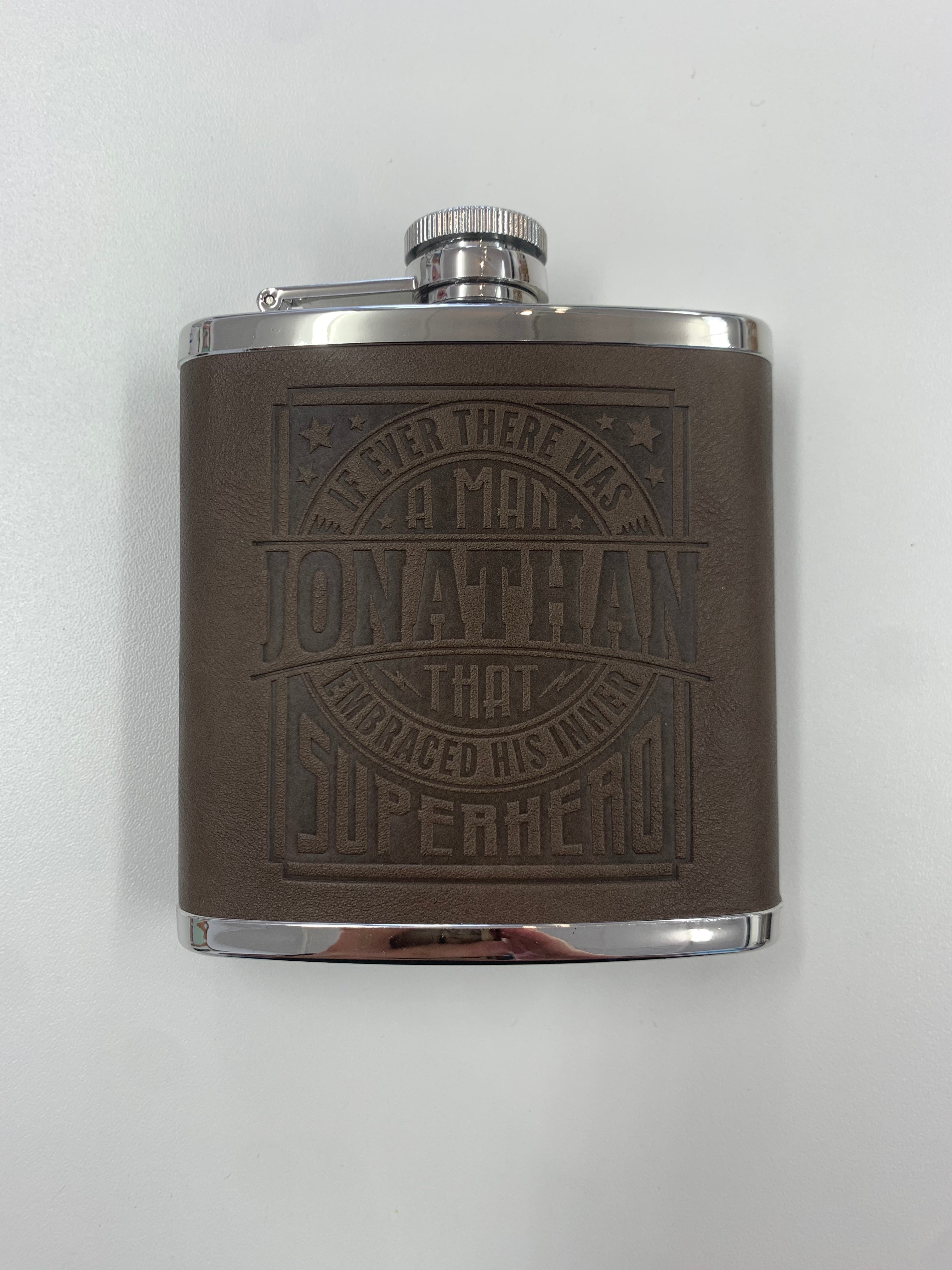 Personalised Hip Flask For Men