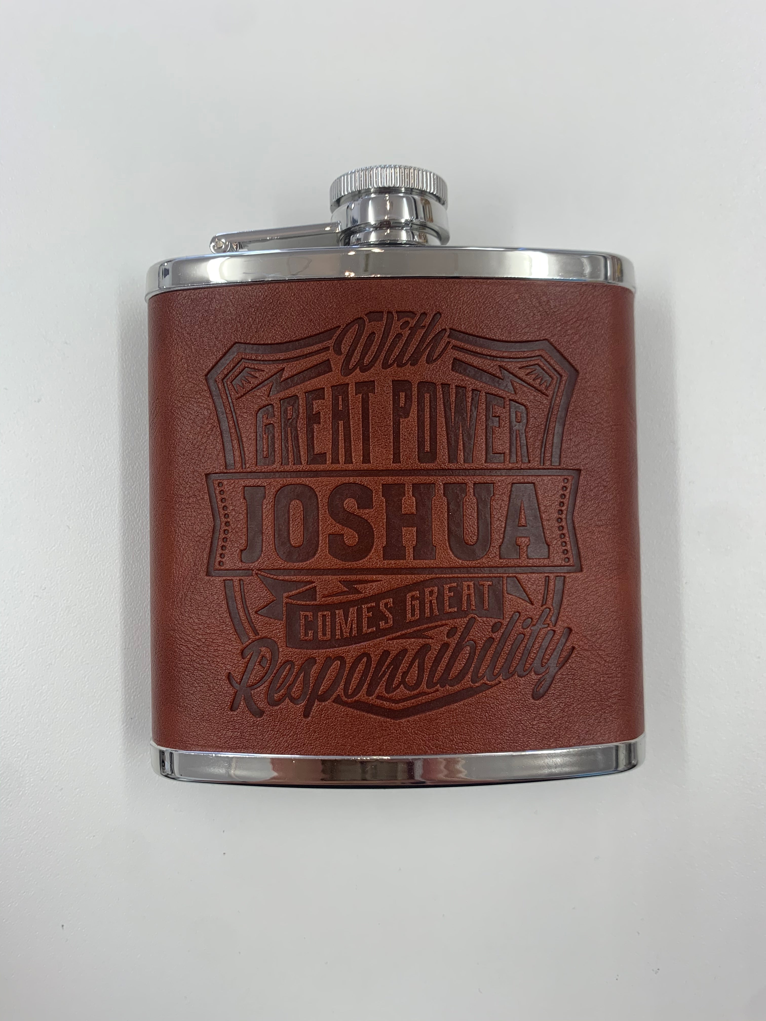 Personalised Hip Flask For Men