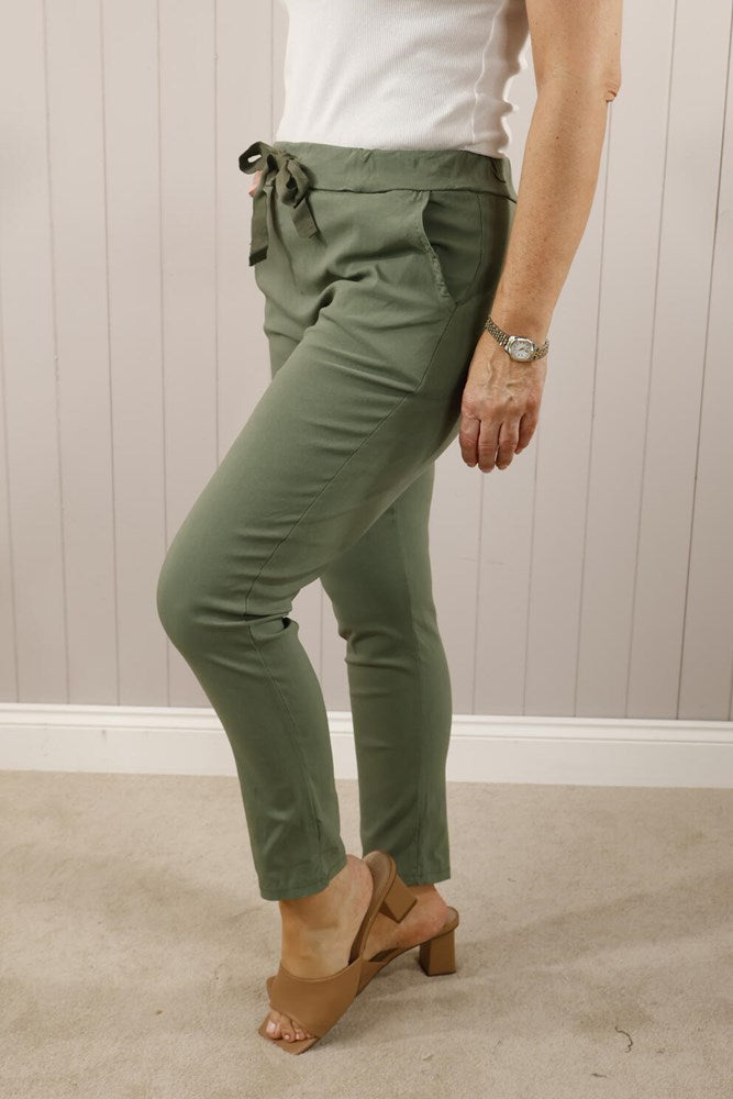 Khaki Magic Trousers