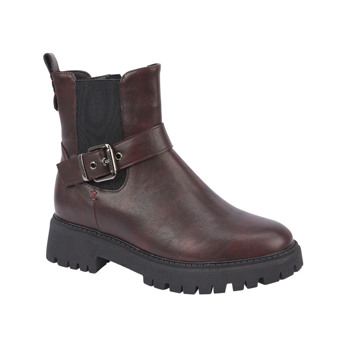 Lapari Bordeaux Ankle Boots