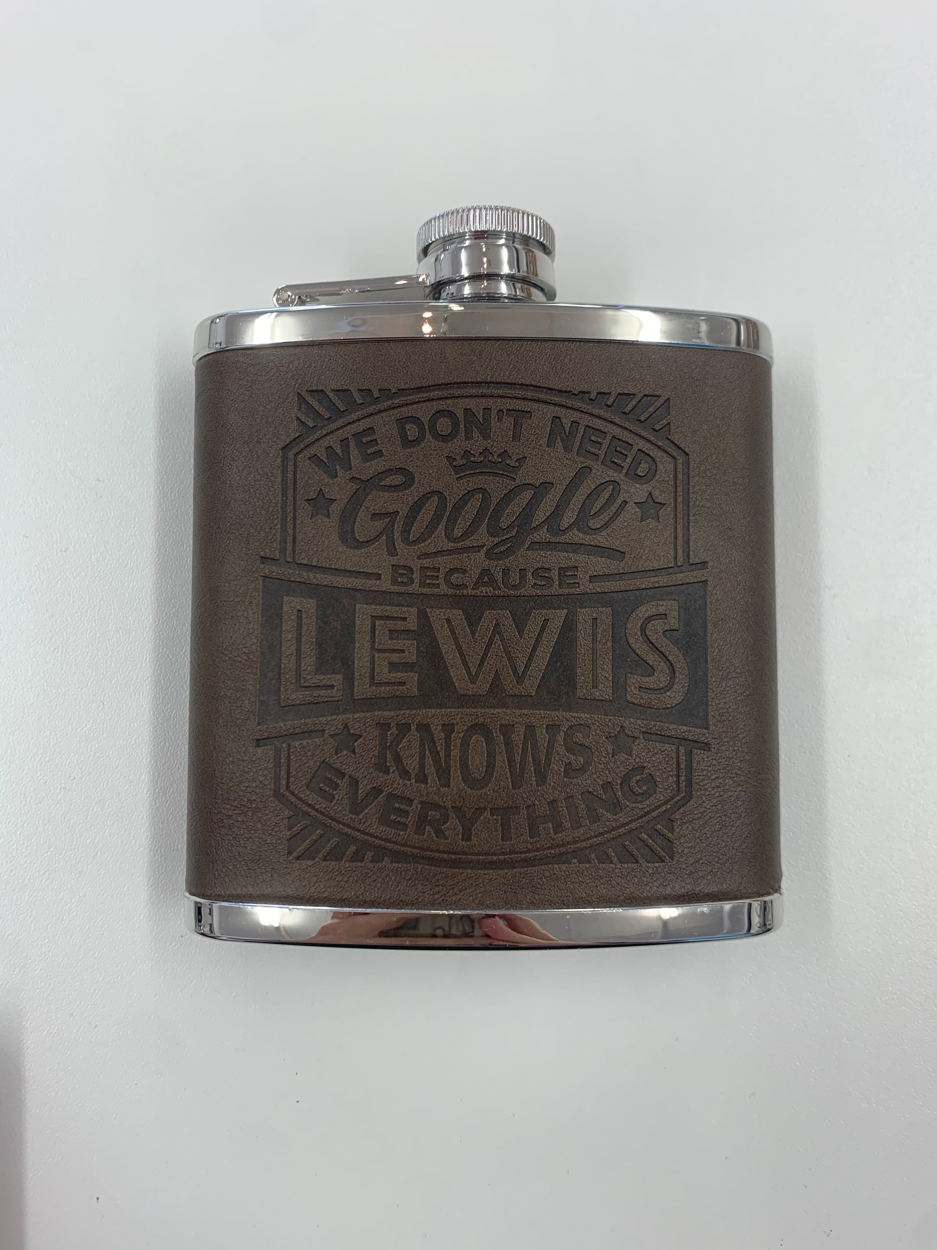 Personalised Hip Flask For Men