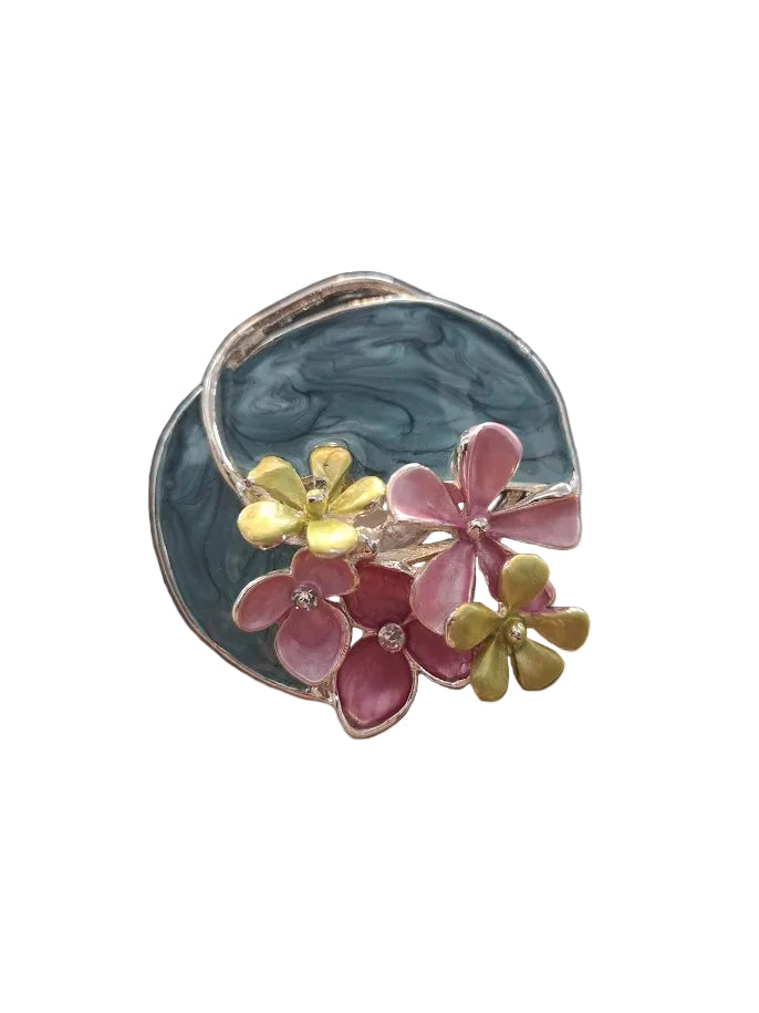 Floral Magnetic Brooch