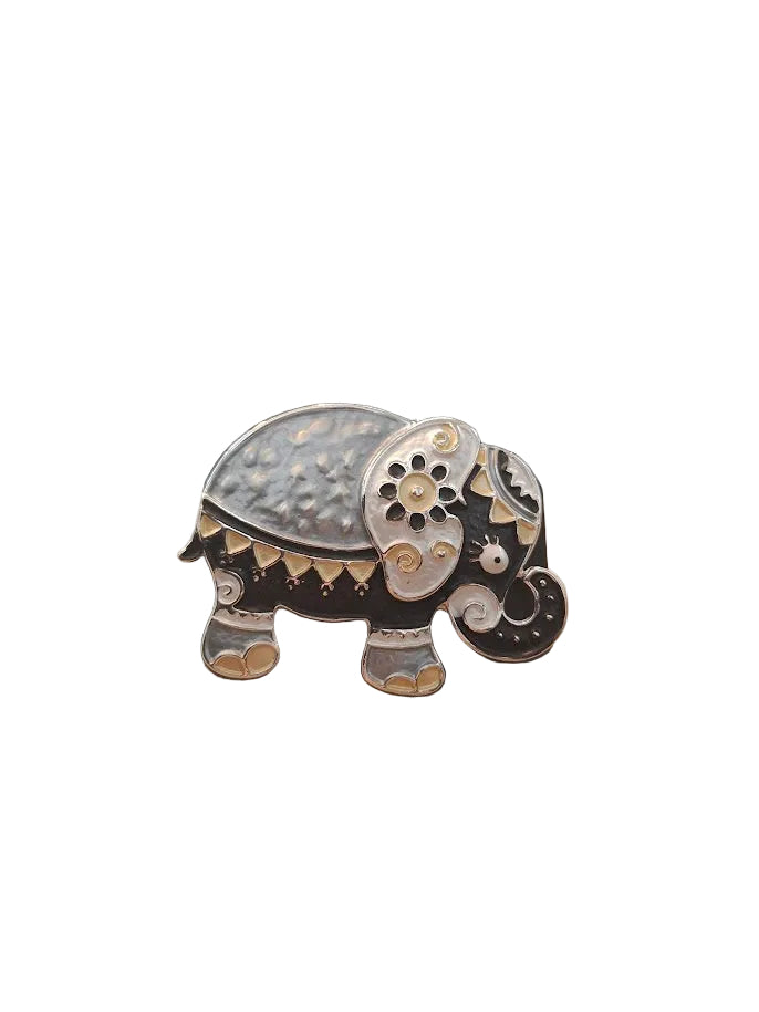 Elephant Magnetic Brooch