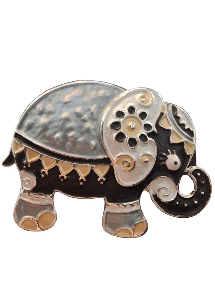 Elephant Magnetic Brooch