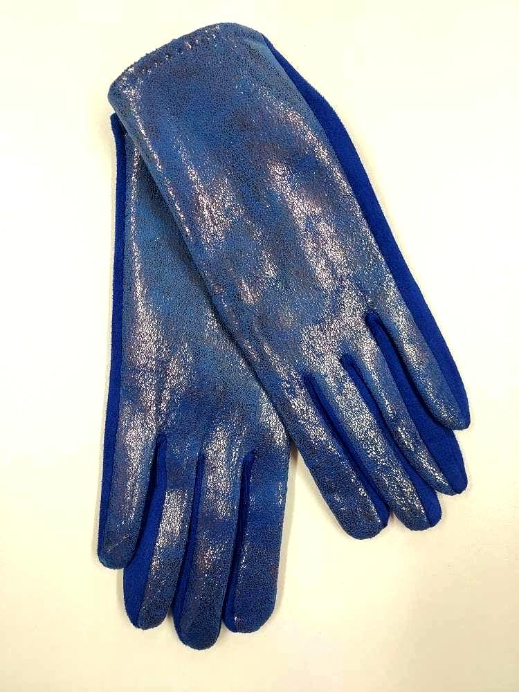 Metallic Finish Touchscreen Gloves