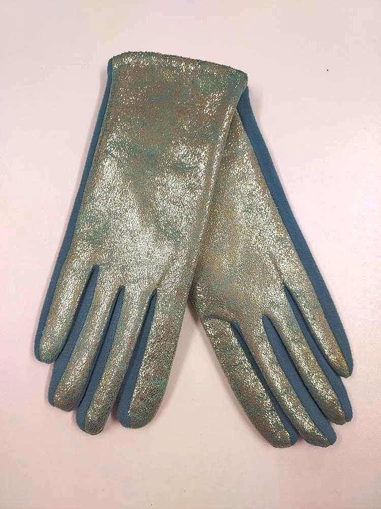 Metallic Finish Touchscreen Gloves