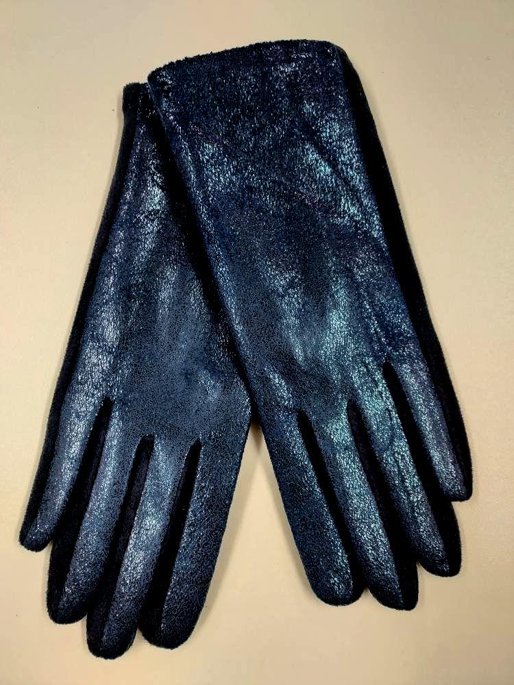 Metallic Finish Touchscreen Gloves