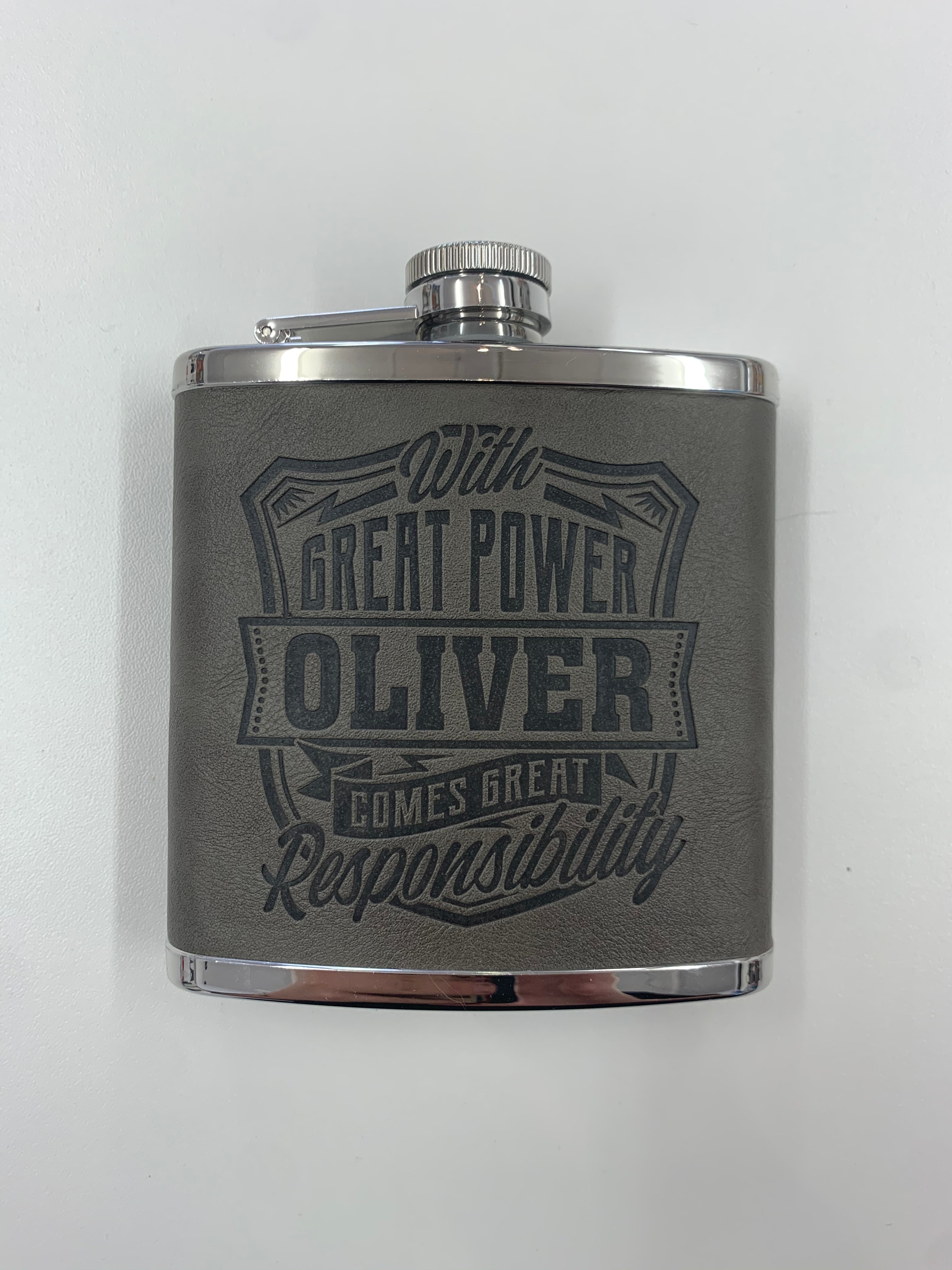 Personalised Hip Flask For Men