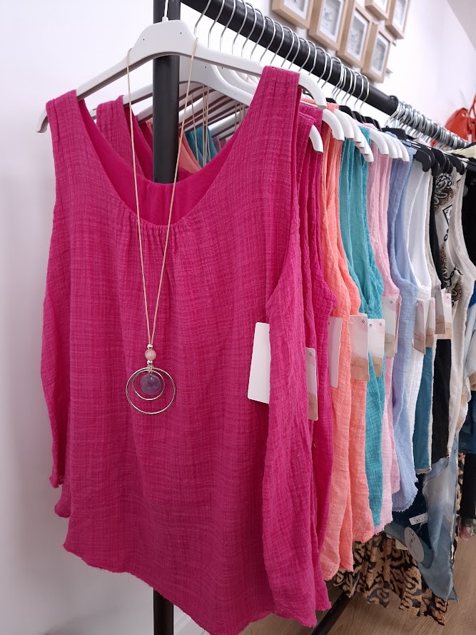 Evie Summer Vest Tank Top