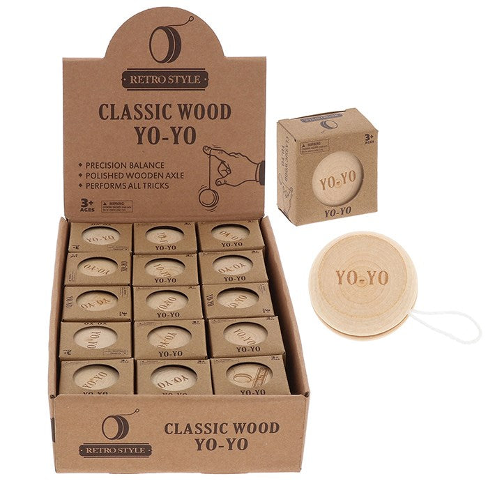 Retro Wooden Yo-Yo Toy