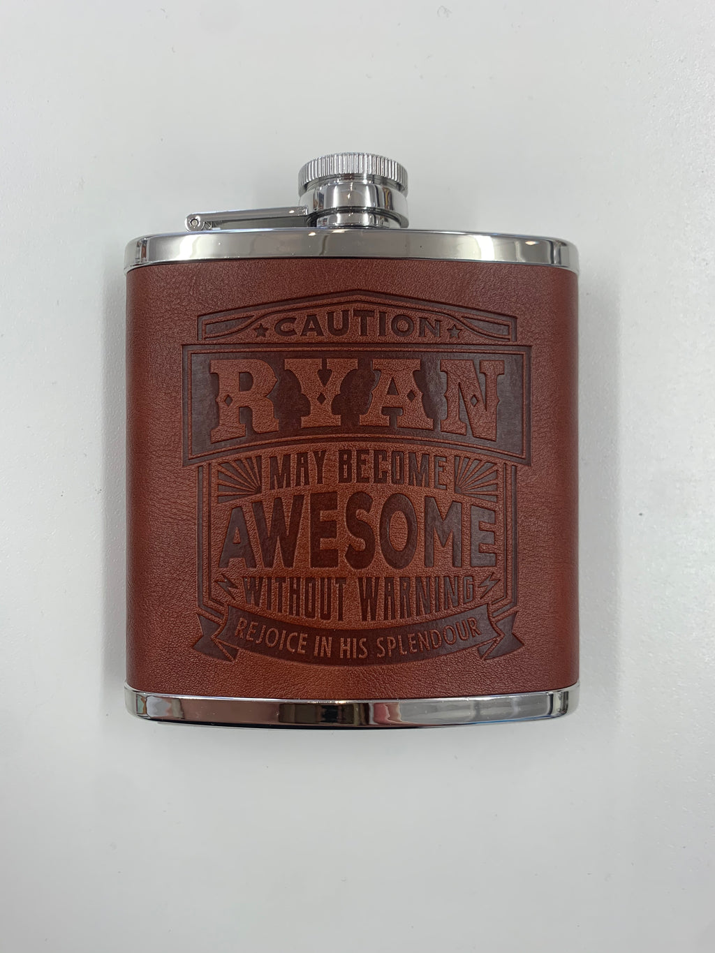 Personalised Hip Flask For Men