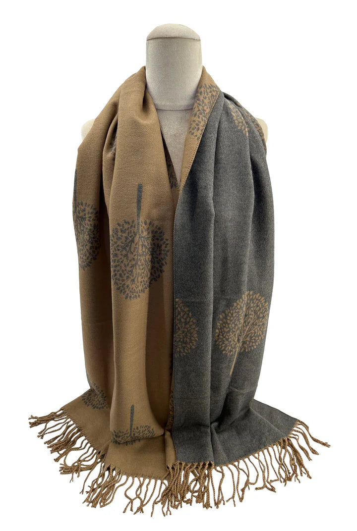 Tree of Life Soft Winter Scarf