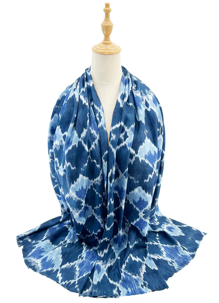 Burning Ikat Scarf