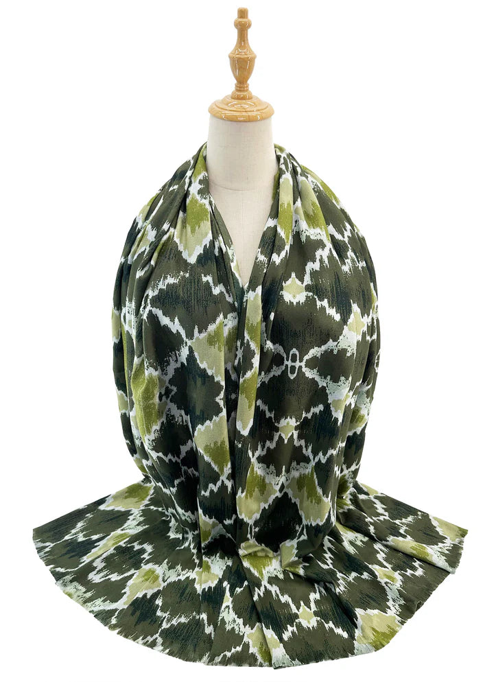 Burning Ikat Scarf