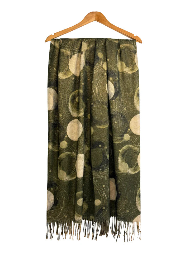 Galaxies and Orbits Tassel Scarf