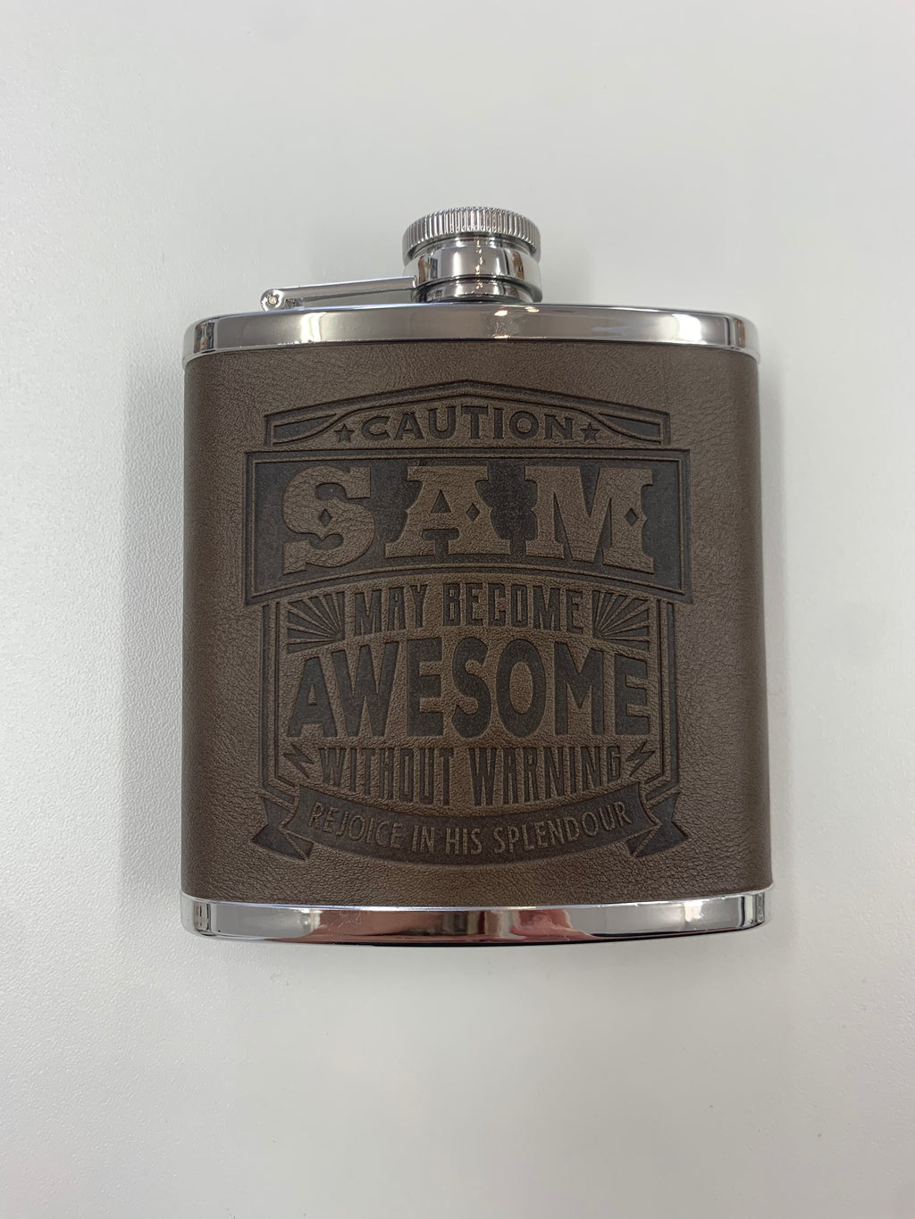 Personalised Hip Flask For Men
