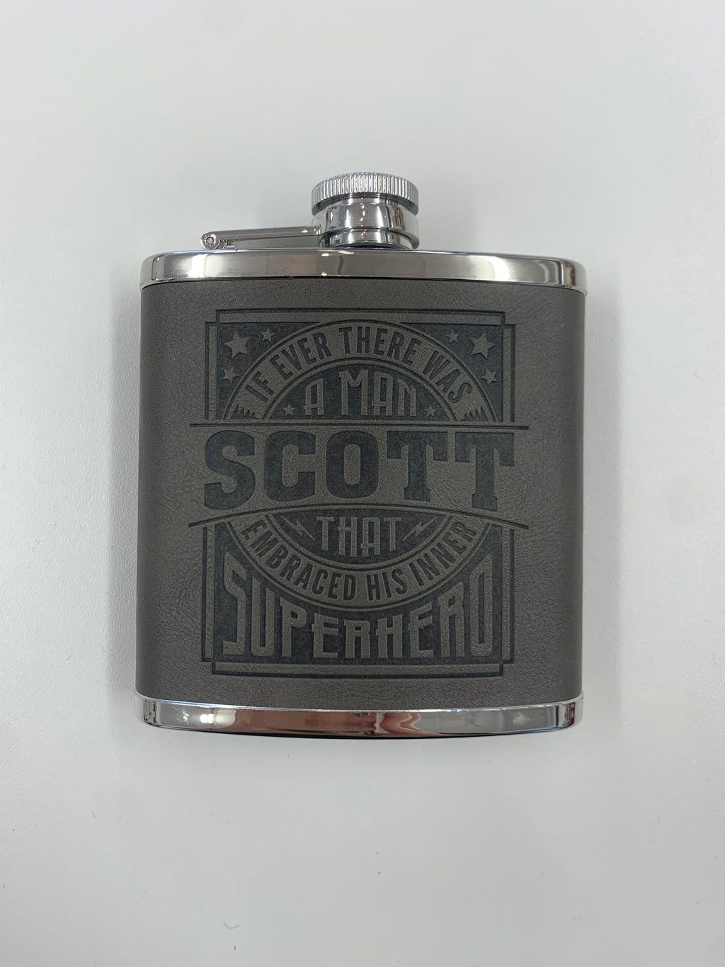 Personalised Hip Flask For Men