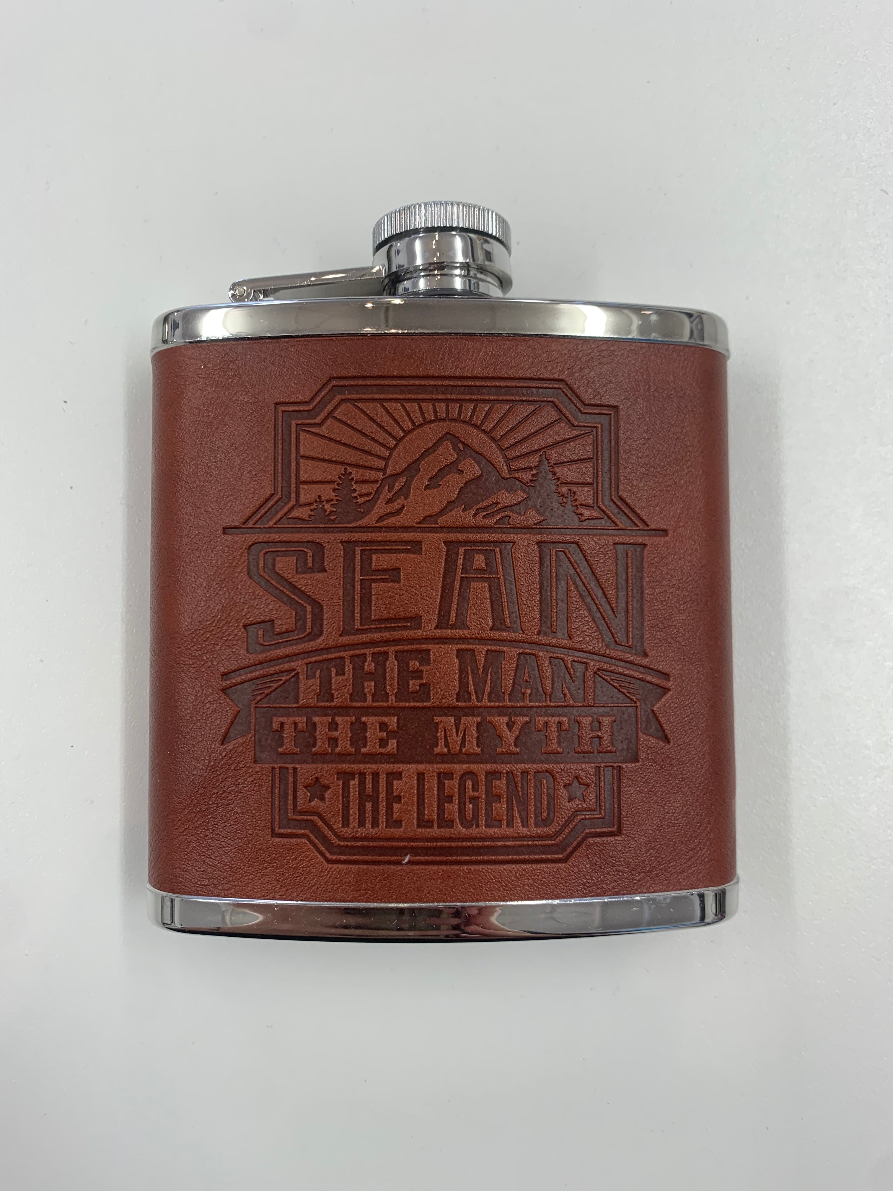 Personalised Hip Flask For Men