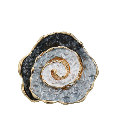Gold Plated Magnetic Brooch