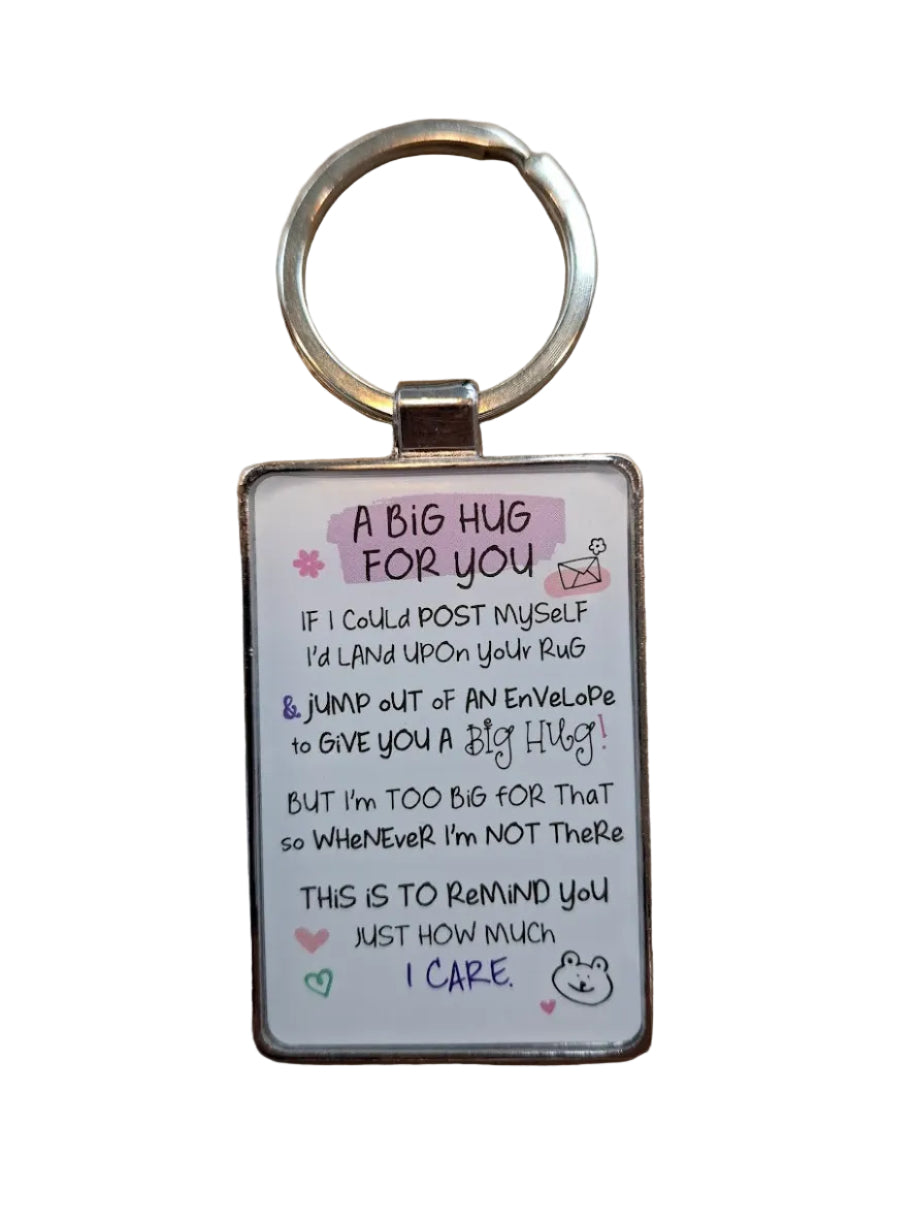 'A Big Hug For You' Keyring