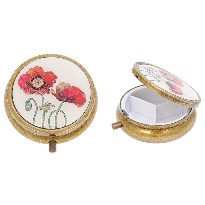 Poppy Pillbox