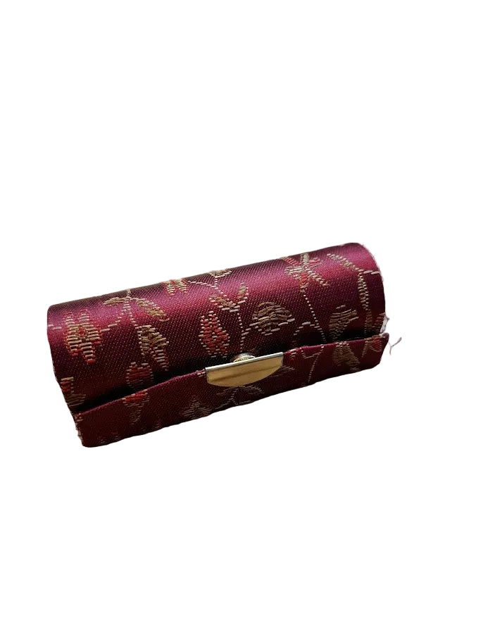 Brocade Embroidered Lipstick Holder