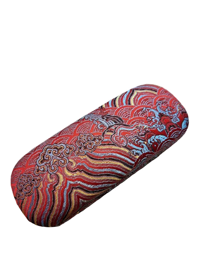 Brocade Embroidered Hard Glasses Case