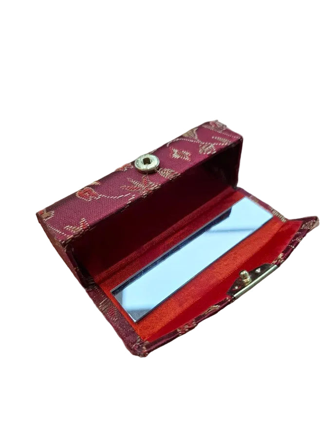 Brocade Embroidered Lipstick Holder