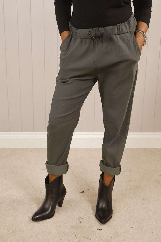Charcoal Grey Magic Trousers