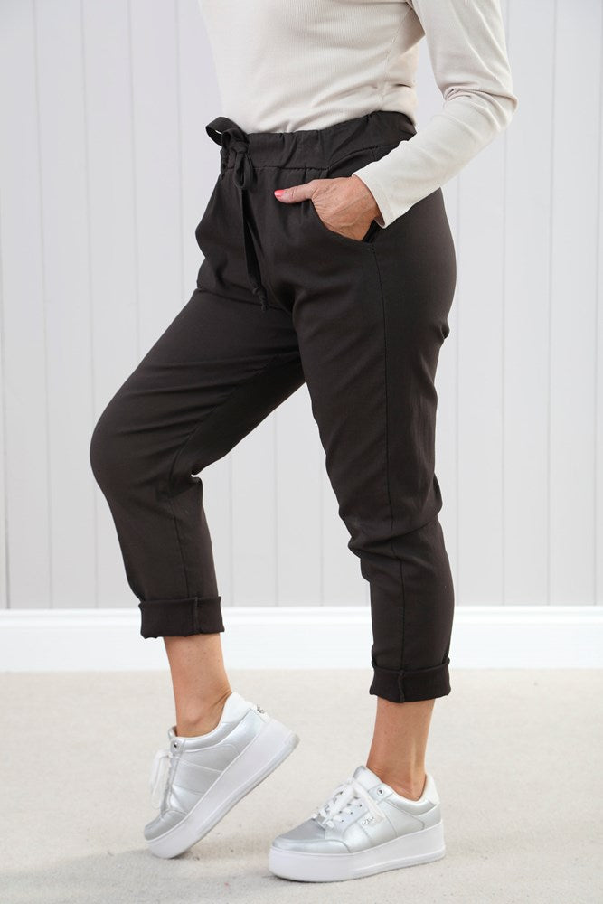 Chocolate Brown Magic Trousers