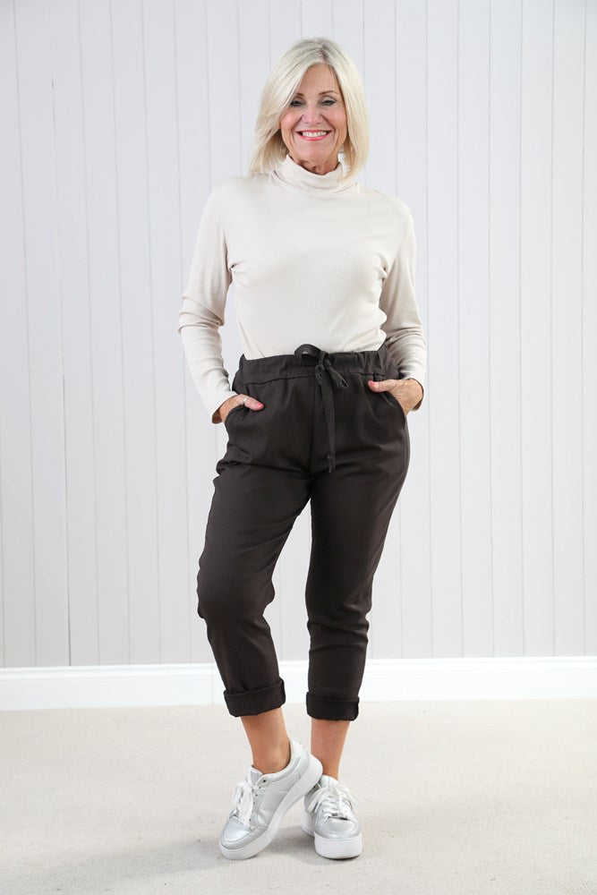 Chocolate Brown Magic Trousers