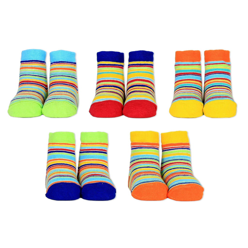 Stripey Baby Socks