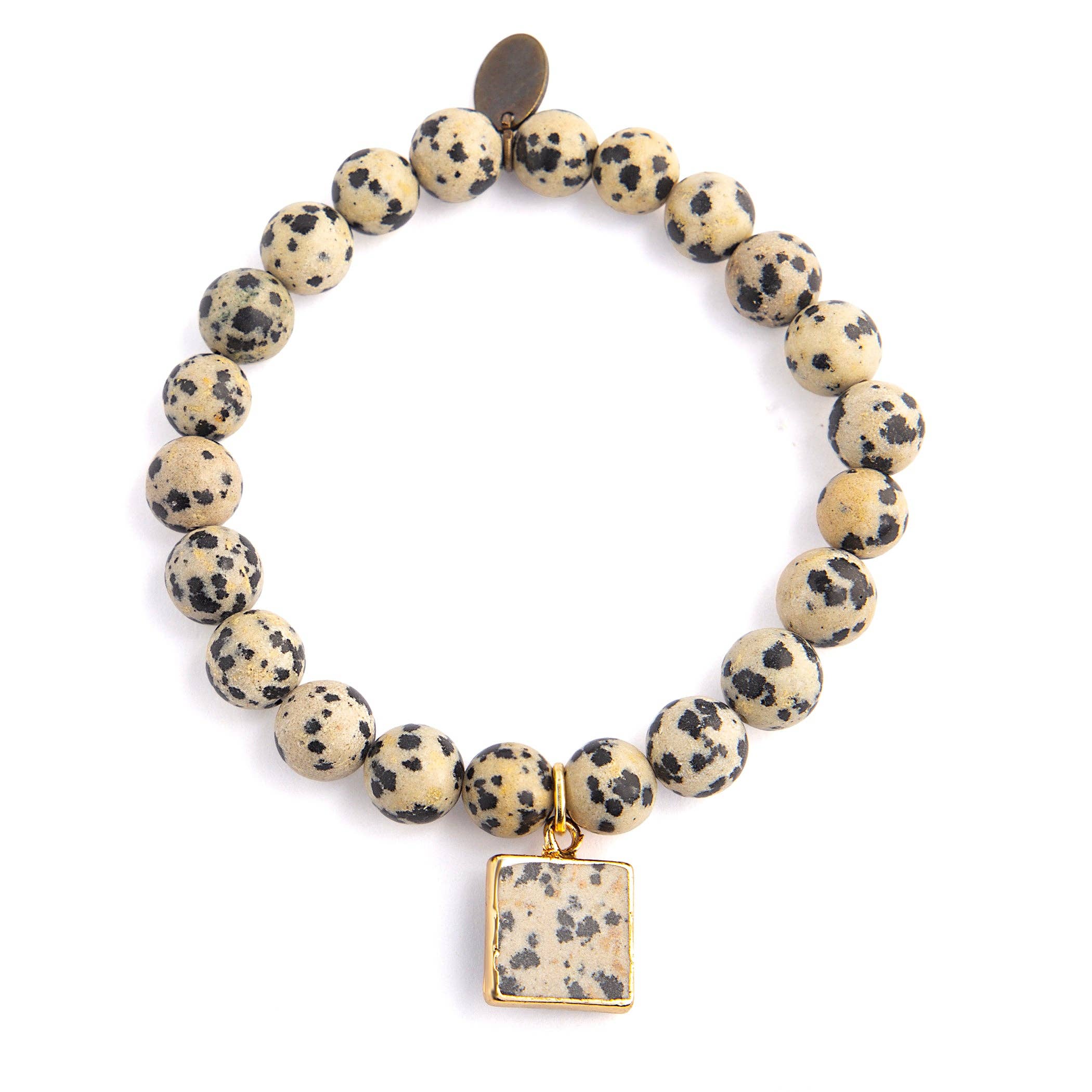 Dalmatian Spirit Stone Bracelet