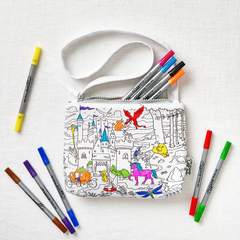 Fairytales and Legends Crossbody Colouring Bag