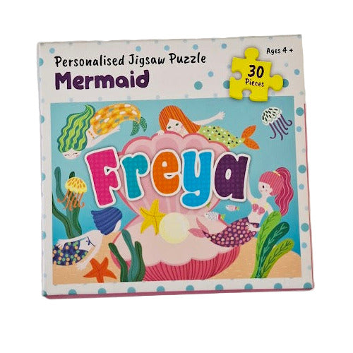 Personalised Jigsaw Puzzle for Girls - Mermaid