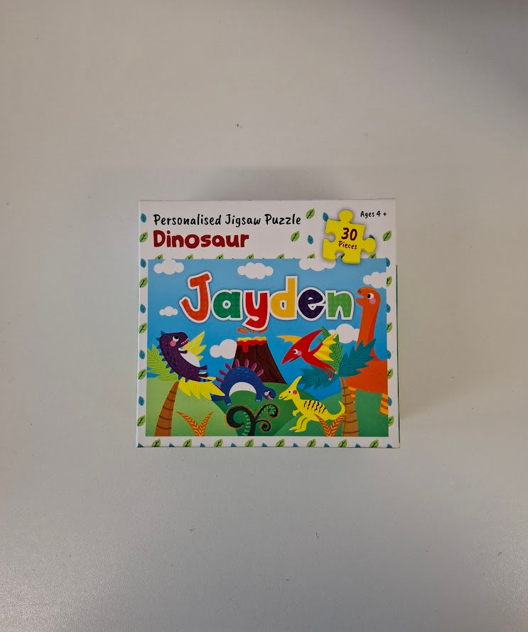 Personalised Jigsaw Puzzle for Boys