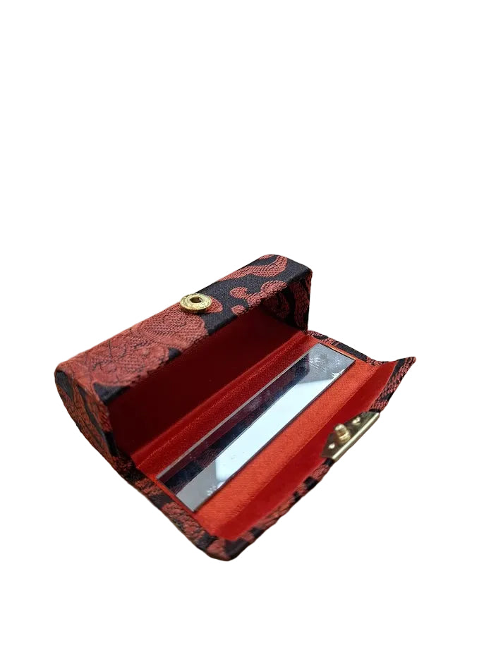 Brocade Embroidered Lipstick Holder