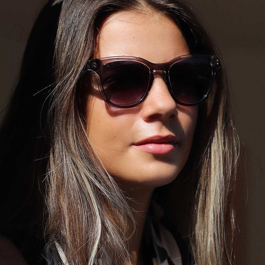 Smoky Grey Classic Wayfarer Sunglasses